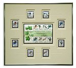 CAPEX 1996 Souvenir Sheet<br>Framed U.S. Stamps